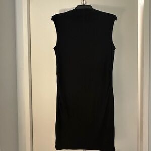 Old Navy Black Mock Neck Mini Maternity Dress